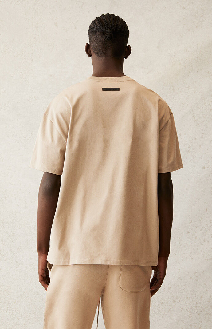 Fear of God Essentials Tan T-Shirt | PacSun