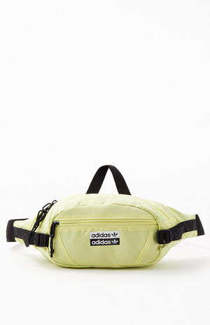 adidas Yellow Utility Sling Bag | PacSun