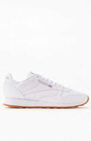 Reebok Classic Leather White Shoes | PacSun
