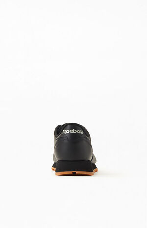 Reebok Classic Leather Black Shoes | PacSun