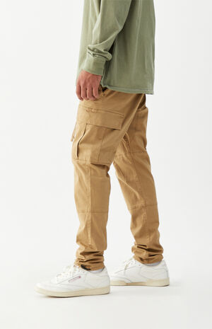 Workwear Khaki Slim Fit Cargo Pants | PacSun | PacSun