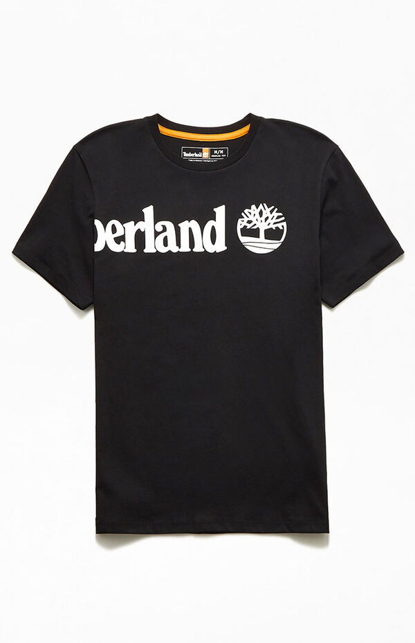Timberland Organic Wraparound Logo T-Shirt | Plaza Las Americas