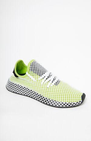 adidas Green/Black Deerupt Runner Shoes | PacSun | PacSun