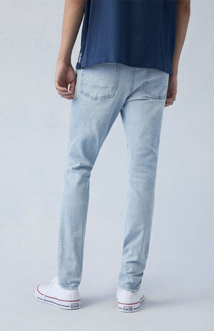 Beperken Berri driehoek PacSun Eco Comfort Stretch Indigo Stacked Skinny Jeans | PacSun