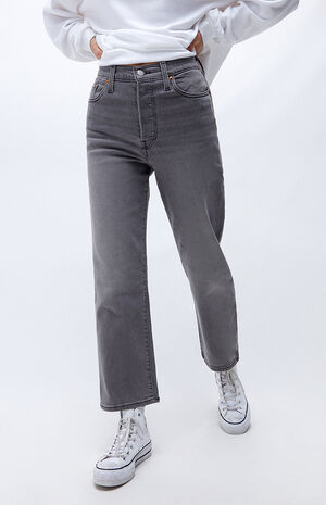 Levi's Cosmic Chatter Ribcage Straight Leg Jeans | PacSun