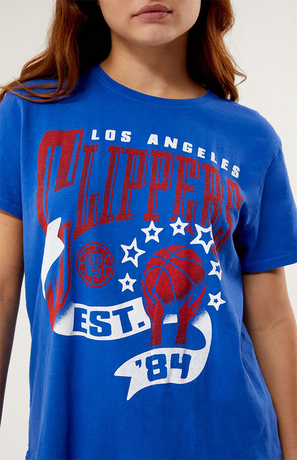 Los Angeles Clippers Junk Food NBA Red Hometown T-Shirt Men's