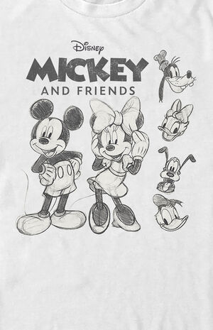 FIFTH SUN Classic Mickey Mouse & Friends Disney T-Shirt | PacSun