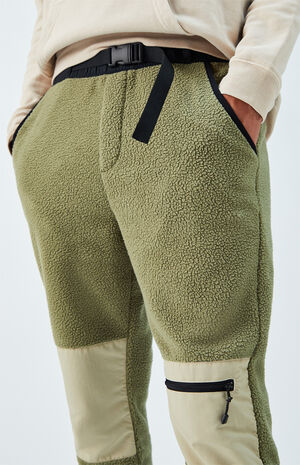 PacSun Green Polar Fleece Pants | PacSun