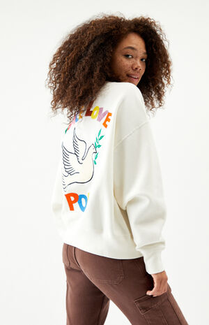 Polo Ralph Lauren Peace & Love Crew Neck Sweatshirt | PacSun