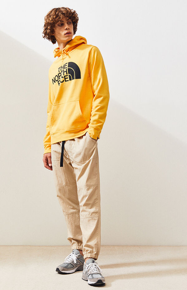 The North Face Yellow Half Dome Pullover Hoodie | PacSun
