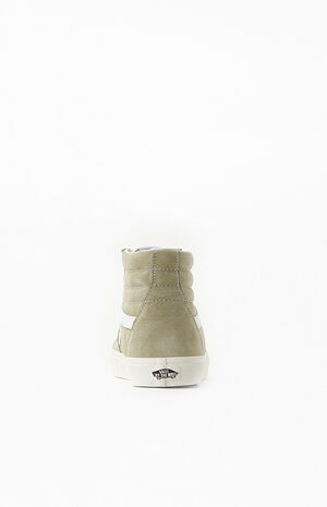 Vans Moss Gray UA Sk8-HI Pig Suede Shoes | PacSun
