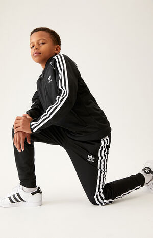 adidas Kids Black SST Track Pants | PacSun