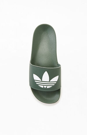 adidas Women's Green Adilette Lite Slide Sandals | PacSun