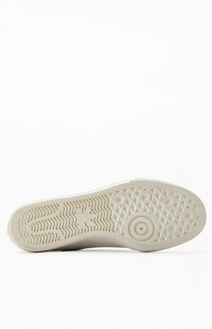 adidas White & Green Continental Vulc Shoes | PacSun