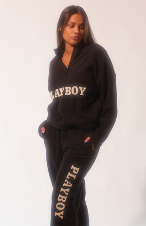 Playboy By PacSun College Half-Zip Sweatshirt | PacSun