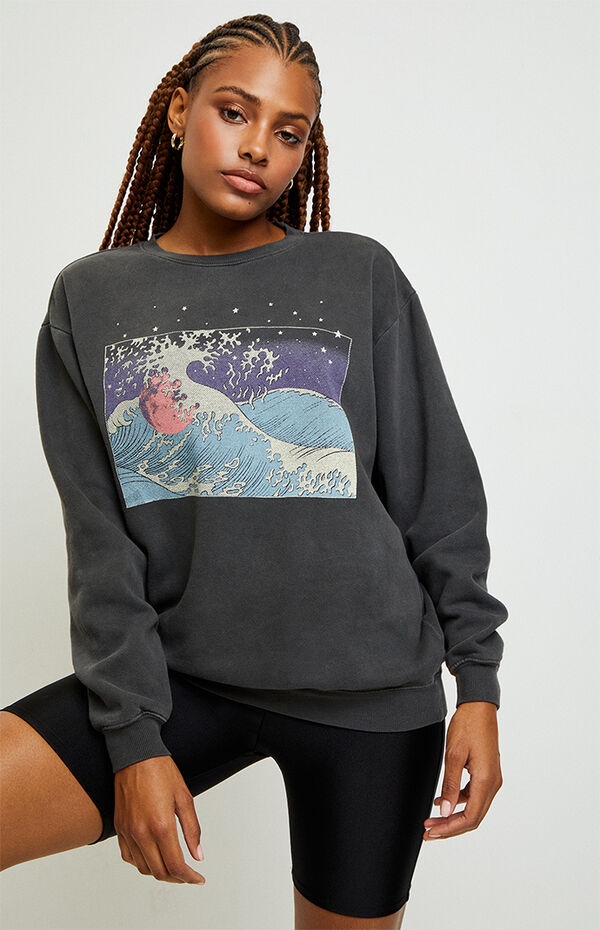 PS / LA Midnight Wave Sweatshirt | PacSun