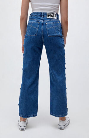 Ragged Jeans Zonked Cutout Dad Jeans | PacSun