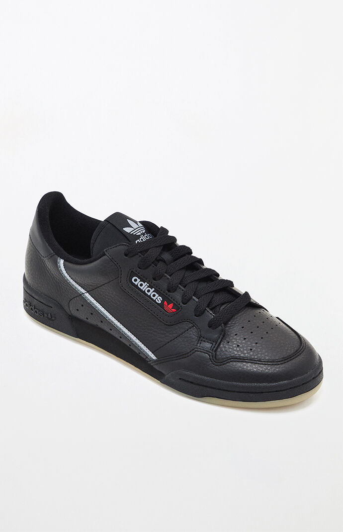 adidas continental 80 black & gum shoes