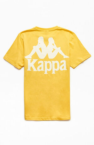 Kappa Yellow Authentic Ables T-Shirt | PacSun