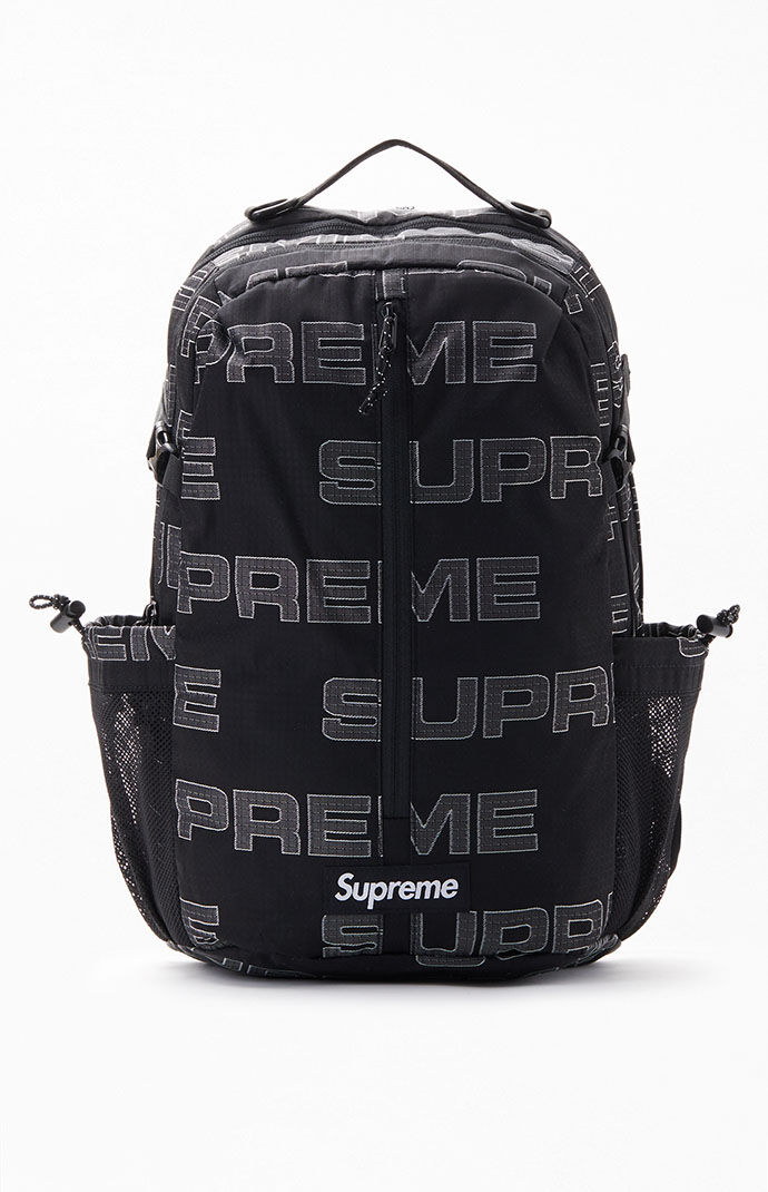 Supreme Black Backpack | PacSun