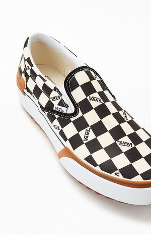 Vans Checkerboard Stacked Slip-On Sneakers | PacSun