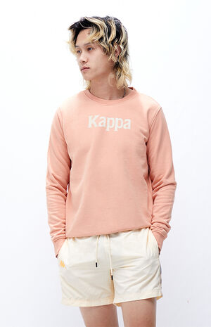 Kappa Pink Authentic Emmen Crew Neck Sweatshirt | PacSun