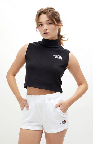 The North Face White Half Dome Logo Sweat Shorts | PacSun
