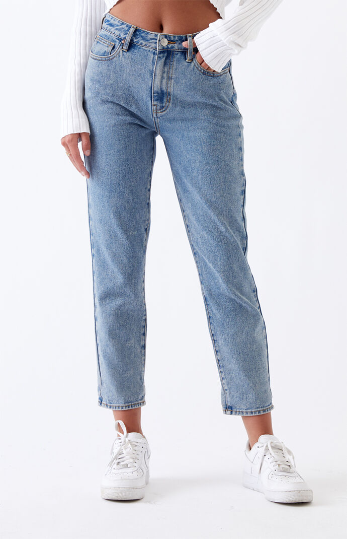 pacsun mom jeans sizing