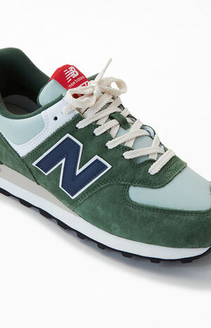 New Balance Green 574 Shoes | PacSun