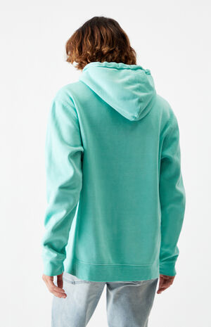 PacSun Teal Vintage Wash Oversized Hoodie | PacSun