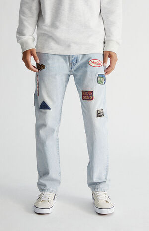 PacSun Eco Patch Rigid Straight Jeans | PacSun