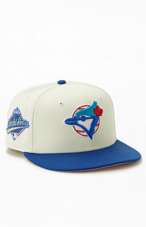 Shop New Era 59Fifty Toronto Blue Jays World Series Side Patch Hat