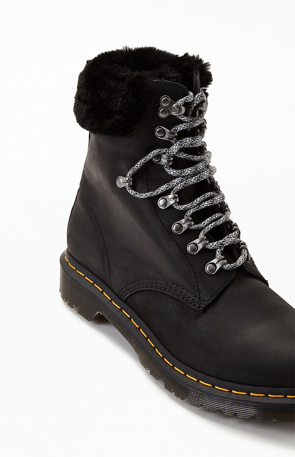 Dr Martens Women's Serena Collar Lace-Up Boots | PacSun