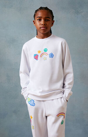 PacSun Kids Funky Girl Doodle Sweatshirt | PacSun