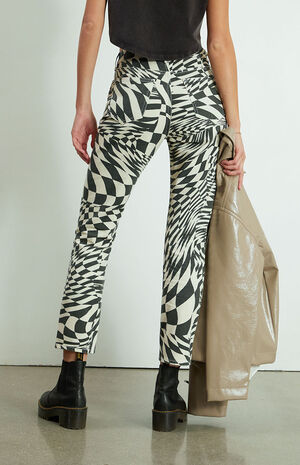 Printed Jeans, Women's Patterned Print Jeans