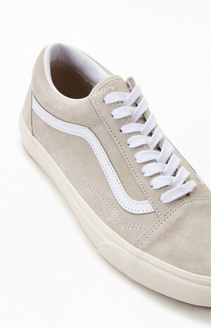 Vans Oatmeal UA Old Skool Pig Suede Shoes | PacSun