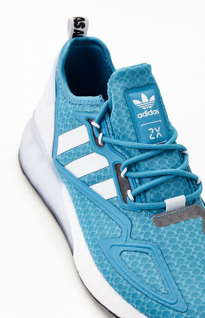 adidas Women's Blue ZX 2K Boost Sneakers | PacSun