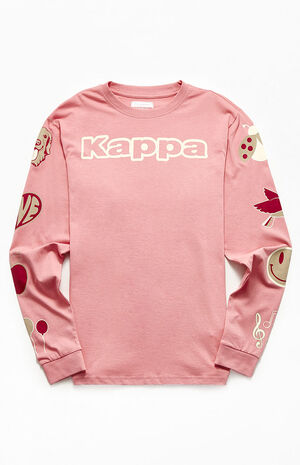 hår 945 excitation Kappa Red Logo Simbola Long Sleeve T-Shirt | PacSun
