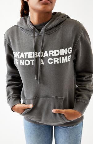Santa Cruz Skateboarding Is Not A Crime Hoodie | PacSun