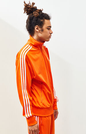 adidas Orange Firebird Track Jacket | PacSun