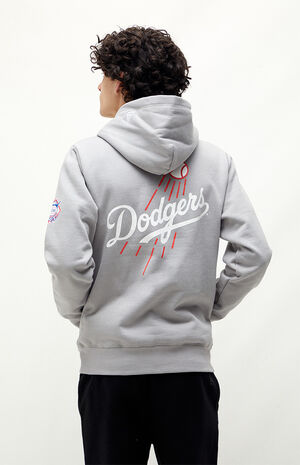 Buy MLB Men's La Dodgers Full Zip Jacket, Grey, Medium Online at