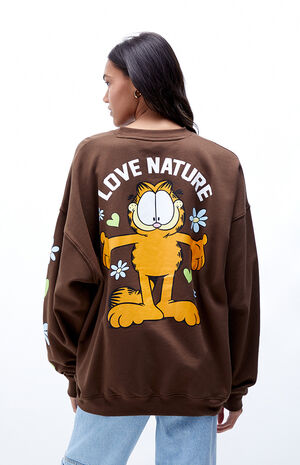 Eco Garfield Oversized Sweatshirt | PacSun