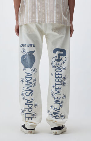 Levi's 501 White Graphic Original Jeans | PacSun