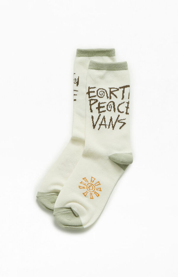 Vans Earth Peace Crew Socks | Foxvalley Mall
