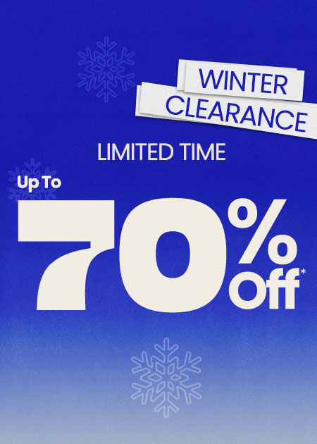 Up To 70% Off* Markdowns