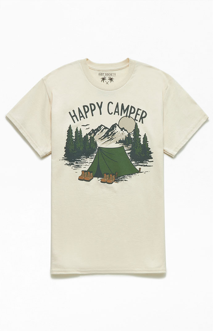 T-Shirt | Society PacSun Riot Happy Camper