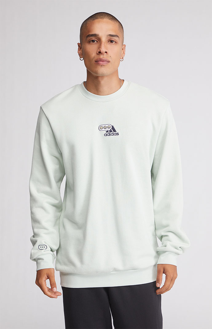 adidas Optimoticons Graphic Crew Neck Sweatshirt | PacSun