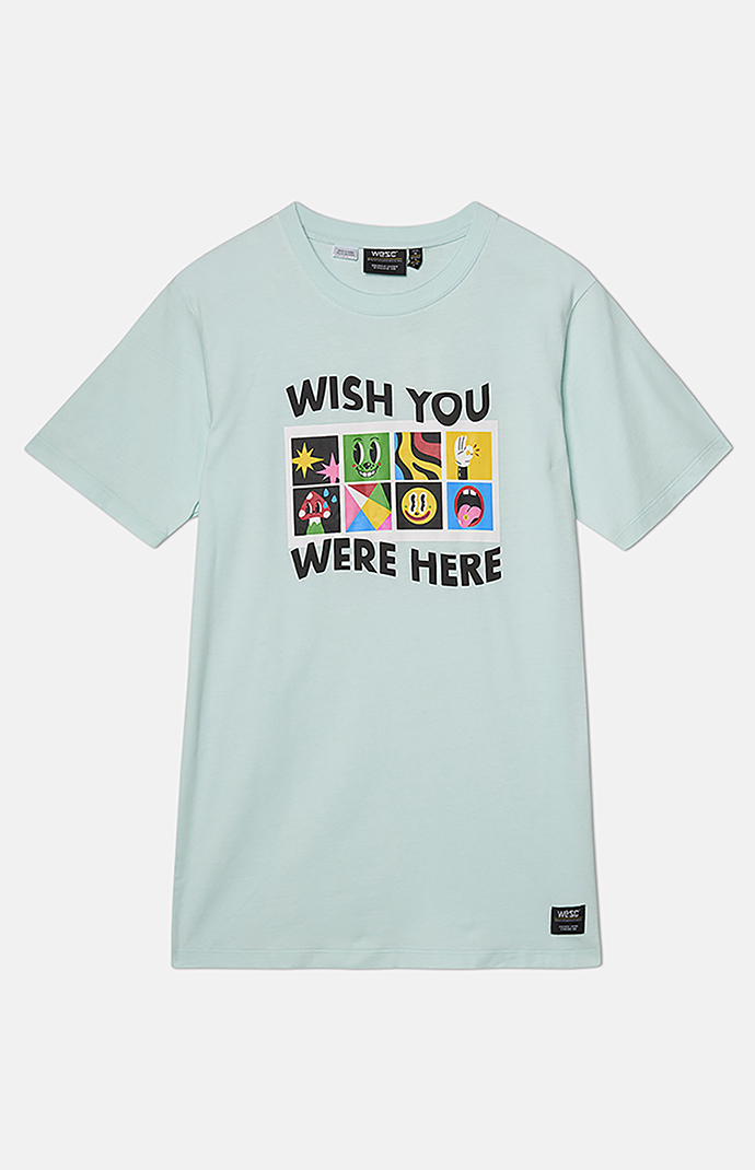WeSC America Inc Max Wish You Were Here T-Shirt | PacSun