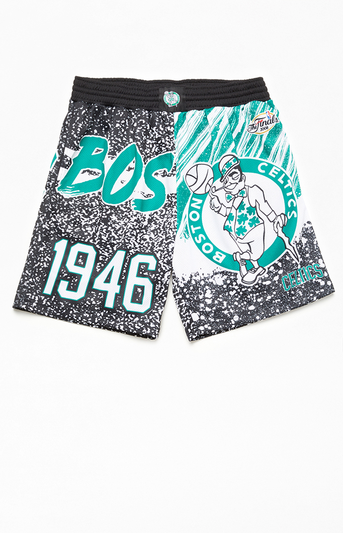 Mitchell & Ness Nylon Utility Shorts Boston Celtics