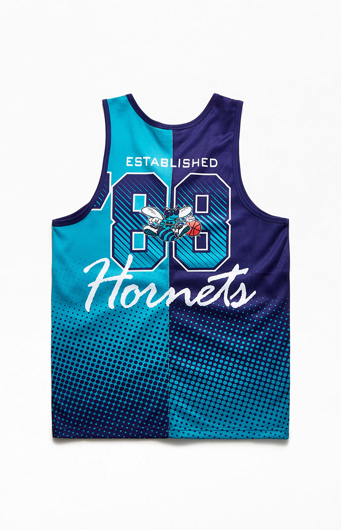 Mitchell & Ness H&A Charlotte Hornets Jersey | PacSun